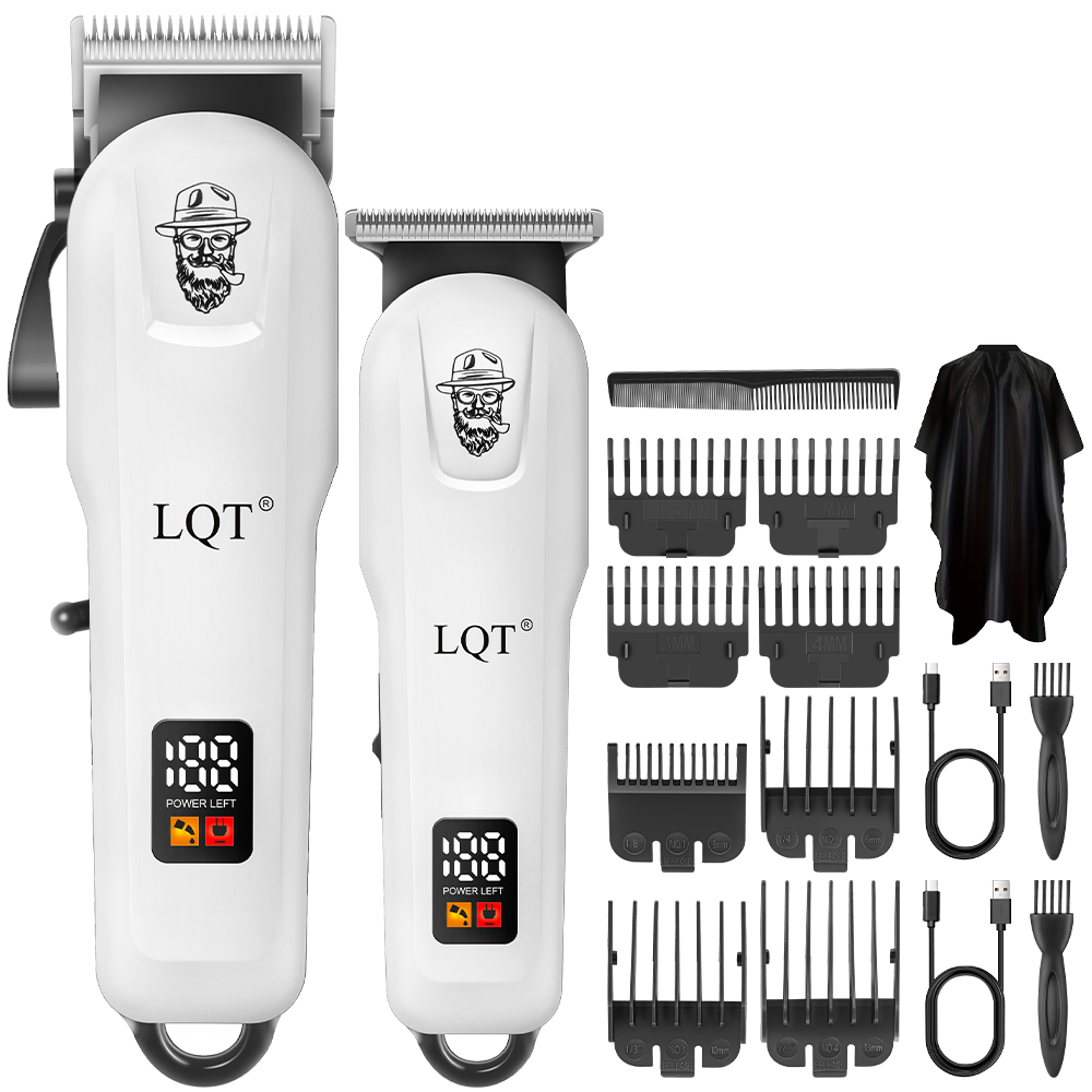 Home Barbershop - LQT 2개 헤어 클리퍼 도구, 남성용