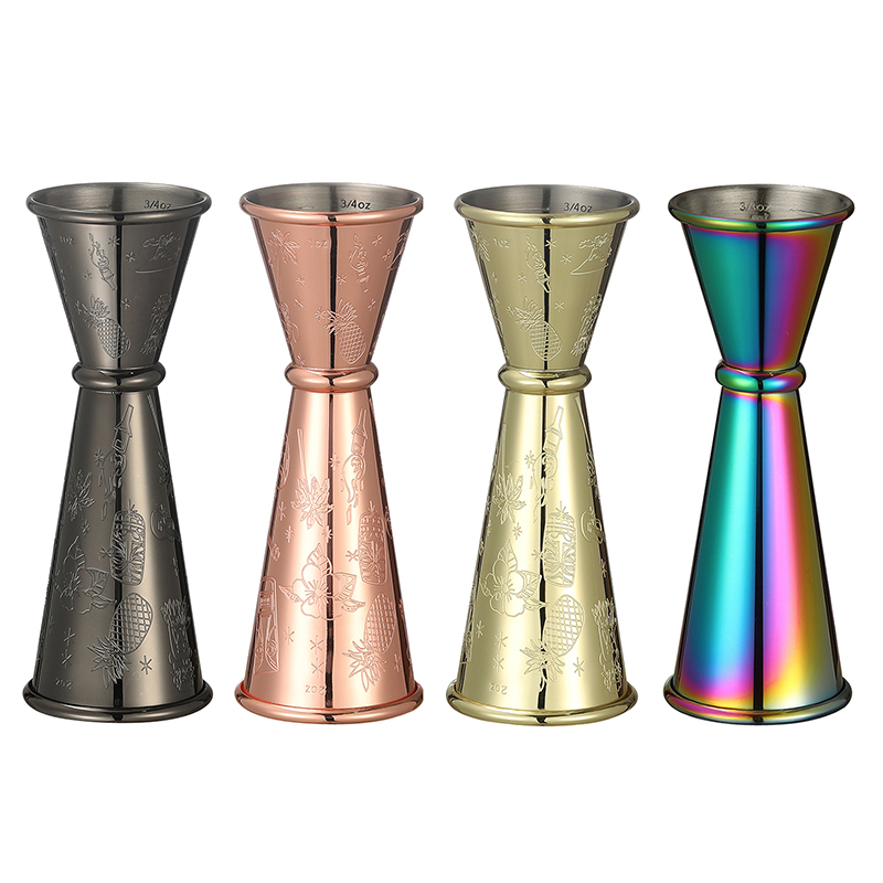 Bitters Bottle Set - 1PCS 일본식 Jigger 스테인레스 스틸 더블