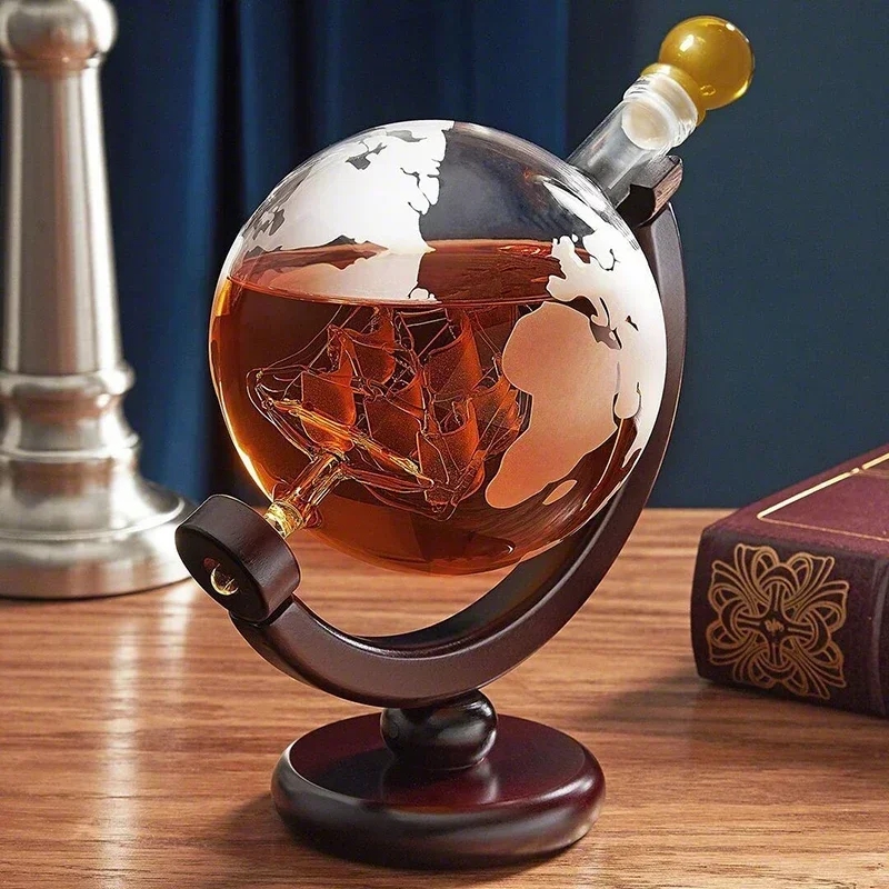 크리에이티브 글로브 디캔터 세트, 무연 카라페, 절묘한 - Decanter Globe Set 리뷰 및 가격