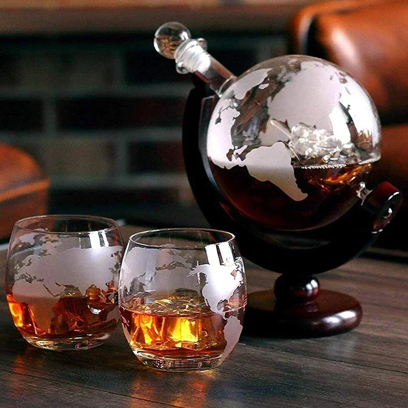 무납 물병 포함 창의적인 글로브 디캔터 세트 독특한 목 - Decanter Globe Set 리뷰 및 가격